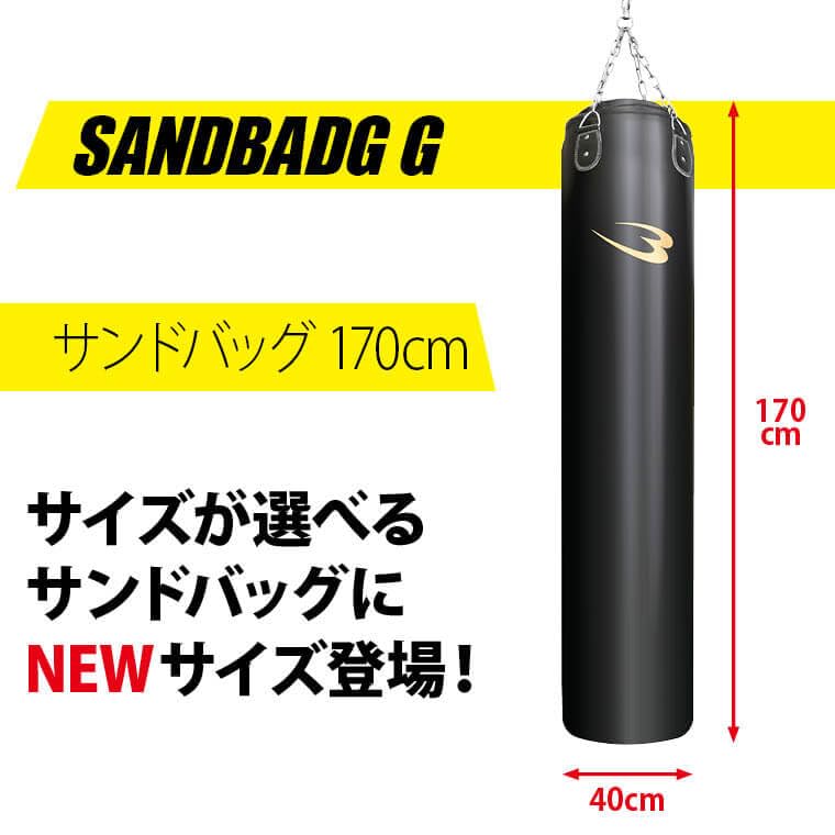 Amazon.co.jp: BODYMAKER サンドバッグG 170cm ブラック×イエロー